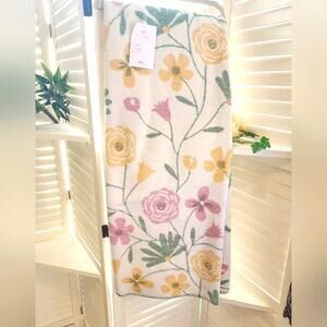 DOCOFIL NEW FLORAL BLANKET LARGE SIZE 51 X 67